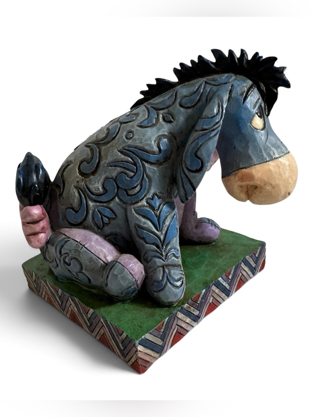 Jim Shore Disney Traditions Eeyore True Blue Companion Figurine Retired READ